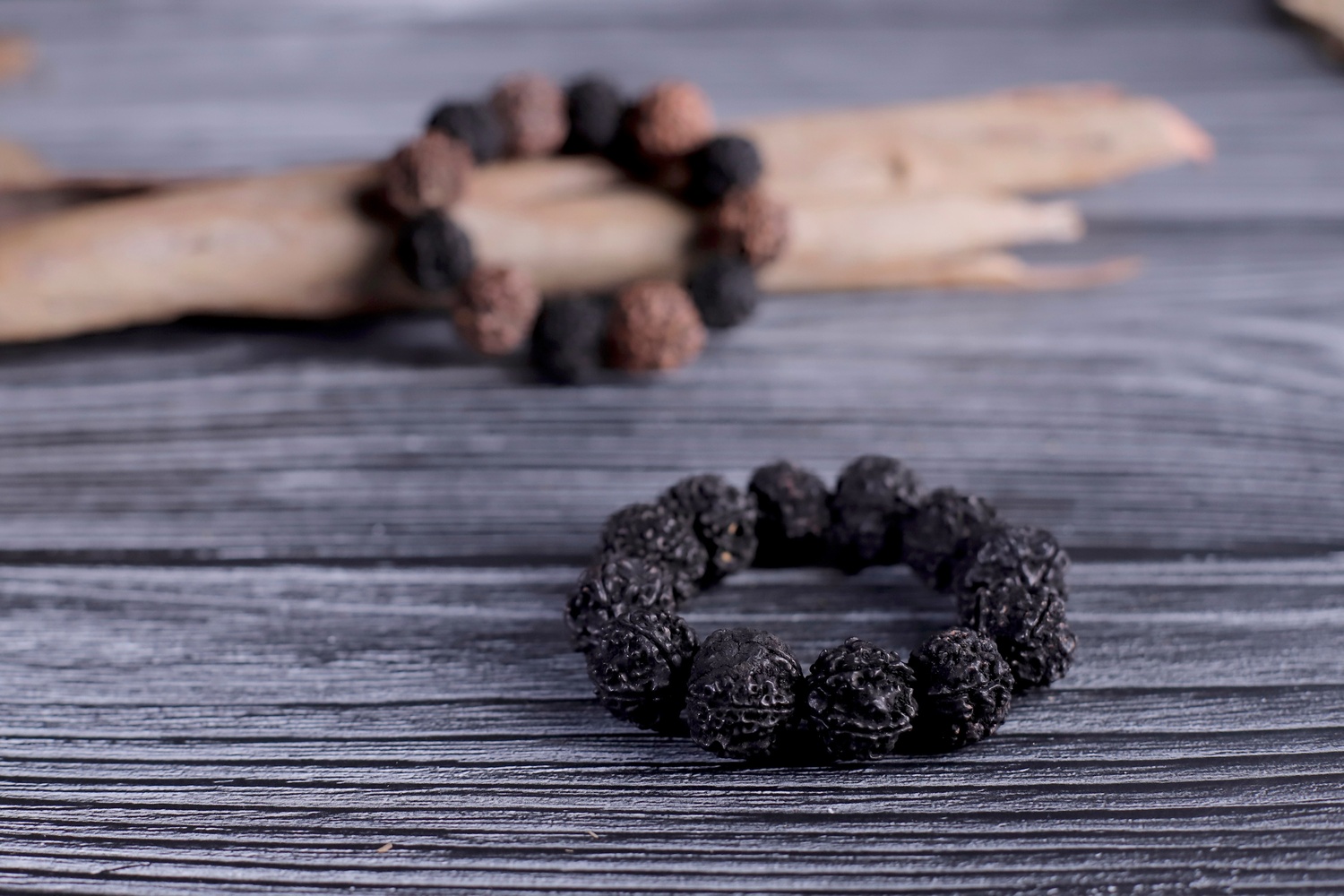 NepaliBlackRudrakshaBracelet